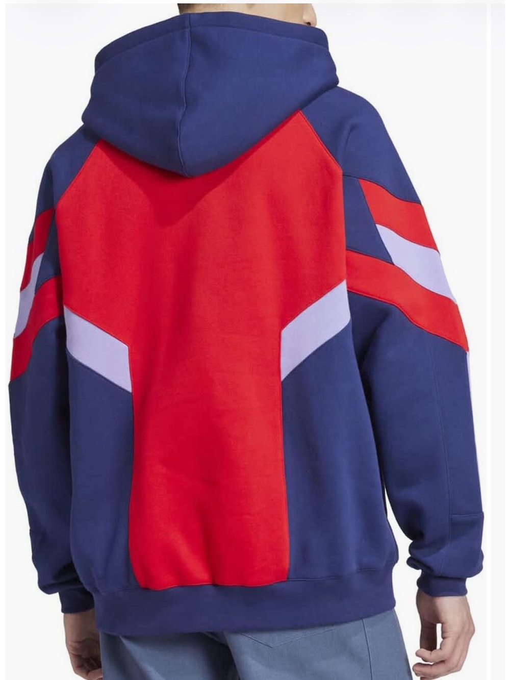 NEW⚽️ adidas Originals  Adult Arsenal 2024 Lifestyler Navy Pullover Hoodie $110 - Picture 2 of 5